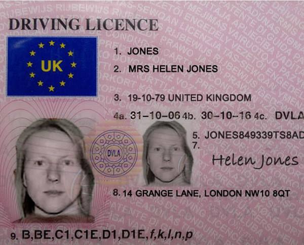 英国驾照驾驶证换中国驾照流程模板 专业英国驾照翻译